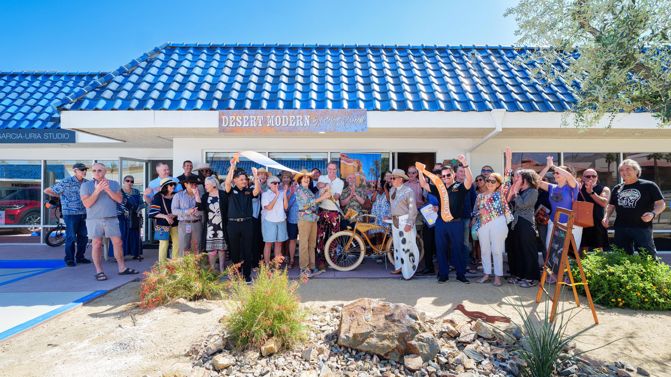 Community ribbon-cutting ceremony