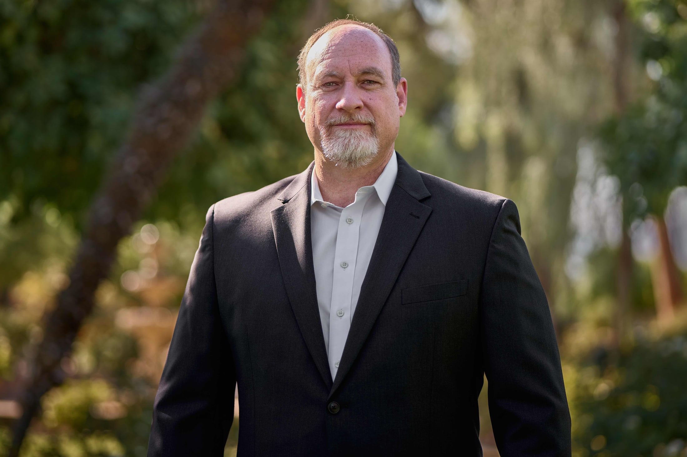 Outdoor environmental headshot portrait, La Quinta
