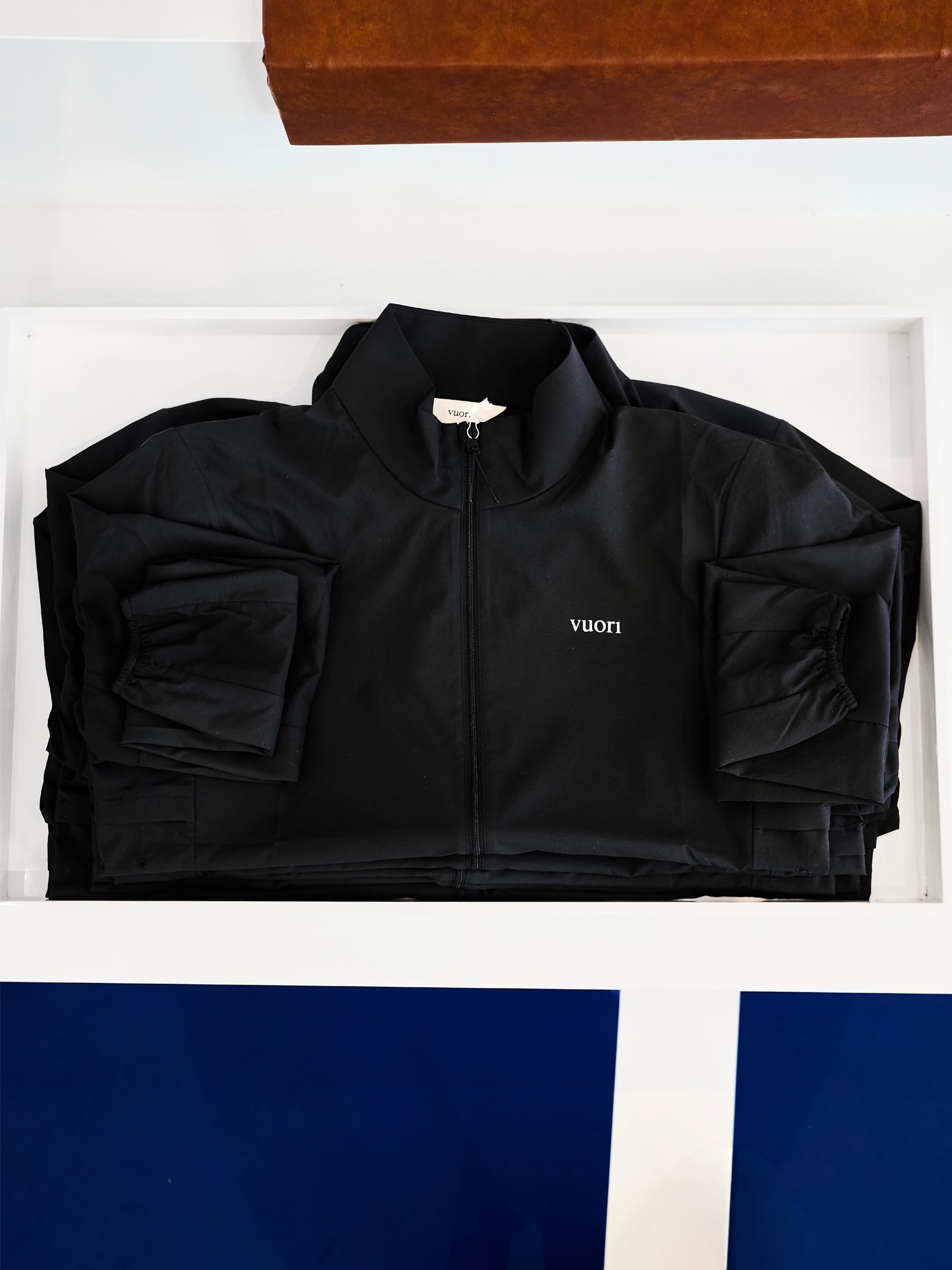 A jacket on the tennis court display for Jack is Back